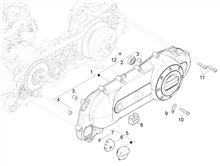 Kurbelwelledeckel - Kühlung kurbelgehäuse