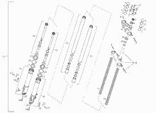 Schwinge - Stoßdämpfer