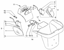 Stoßdämpfer hinten