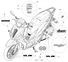 Plaketten - Verzierungen