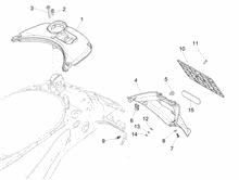 Hinterabdeckung - Kotflügellappen