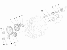 Assale posteriore cpl - Differenzialgetriebe