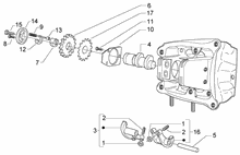 Einheit Zylinder-Kolben-Kolbenbolzen