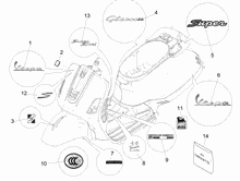 Plaketten - Verzierungen