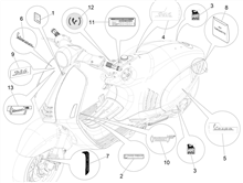 Plaketten - Verzierungen
