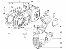 Kurbelwelledeckel - Kühlung kurbelgehäuse
