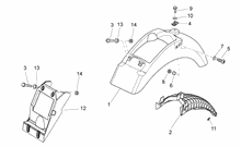 Schutzbleche vo.-hi.