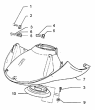 Schließvorrichtung kotflügel