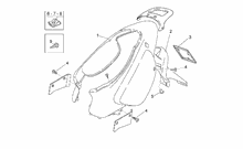 Sitz - Gepäckträger