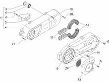 Kurbelwelledeckel - Kühlung kurbelgehäuse
