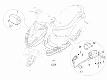 Spannungsreglerern - Elektronisches Steuergerern - Zündspule