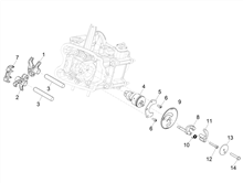 Schwinghebelhalterung