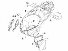 Schutzhelmgehäuse - Untersitz