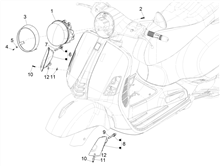 Vorderleuchten - Blinkleuchten