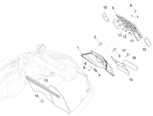 Hinterabdeckung - Kotflügellappen