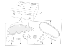 Complete wear and maintenance kit