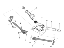 Lenkstange - Schaltungen