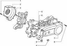 Einheit Zylinder-Kolben-Kolbenbolzen