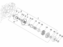Getriebene riemenscheeiben