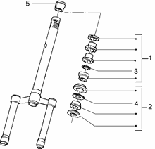 Stoßdämpfer hinten