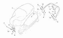 Sitz - Gepäckträger