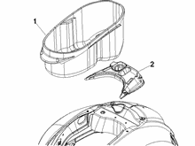 Schutzhelmgehäuse - Untersitz