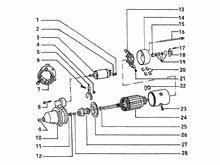 Tip-up hydraulic system