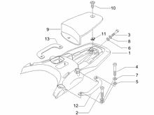 Hinterer Gepäckträger