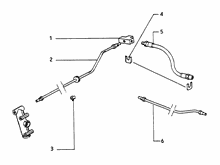 Bremsleitung hinterrad