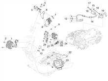 Spannungsreglerern - Elektronisches Steuergerern - Zündspule