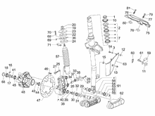 Gabel/Lenkerleitung - Steuersatz