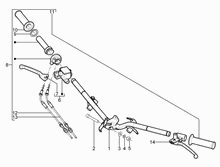 Lenker - Hauptbremszylinder