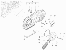 Kurbelwelledeckel - Kühlung kurbelgehäuse