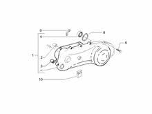 Kurbelwelledeckel - Kühlung kurbelgehäuse
