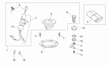 Hinterrad Scheibenbremse