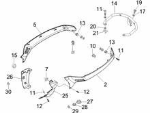 Seitenabdeckung - Spoiler