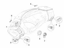Wechselschalter - Umschalter - Druckschalter - Schalter