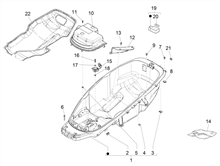 Schutzhelmgehäuse - Untersitz