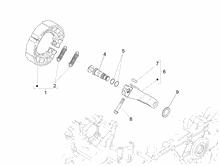 Hinterbremse - Bremsbackensatzen