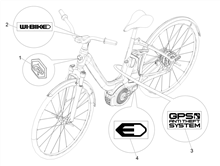 Mittlere Verklaidung - Fußraster
