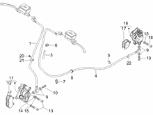 Bremschlauchen - Bremszangen