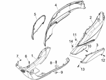Seitenabdeckung - Spoiler