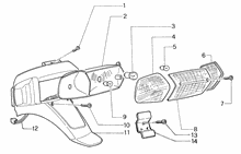 Stoßdämpfer hinten