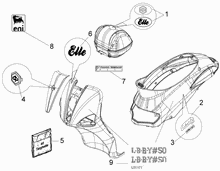 Plaketten - Verzierungen