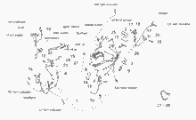 Hinterrad trommelbremse