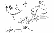 Kraftstofftank-'Öltank