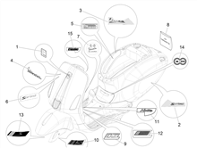 Plaketten - Verzierungen