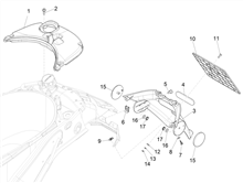 Hinterabdeckung - Kotflügellappen