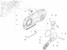 Kurbelwelledeckel - Kühlung kurbelgehäuse