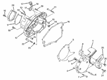 Kurbelwelledeckel - Kühlung kurbelgehäuse